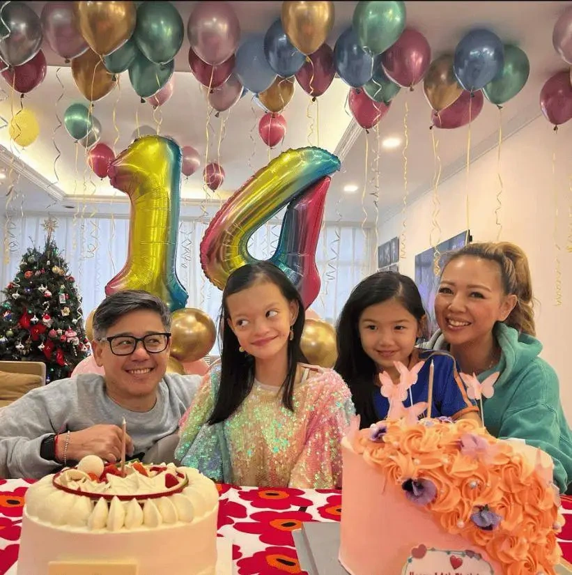 TVB前女星14岁女儿奇迹康复！精神焕发，曾被医生预言活不过2岁