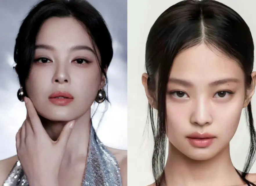 当内娱新晋威尼斯影后辛芷蕾，撞脸K-pop顶流Jennie！网友：失散多年的姐妹？