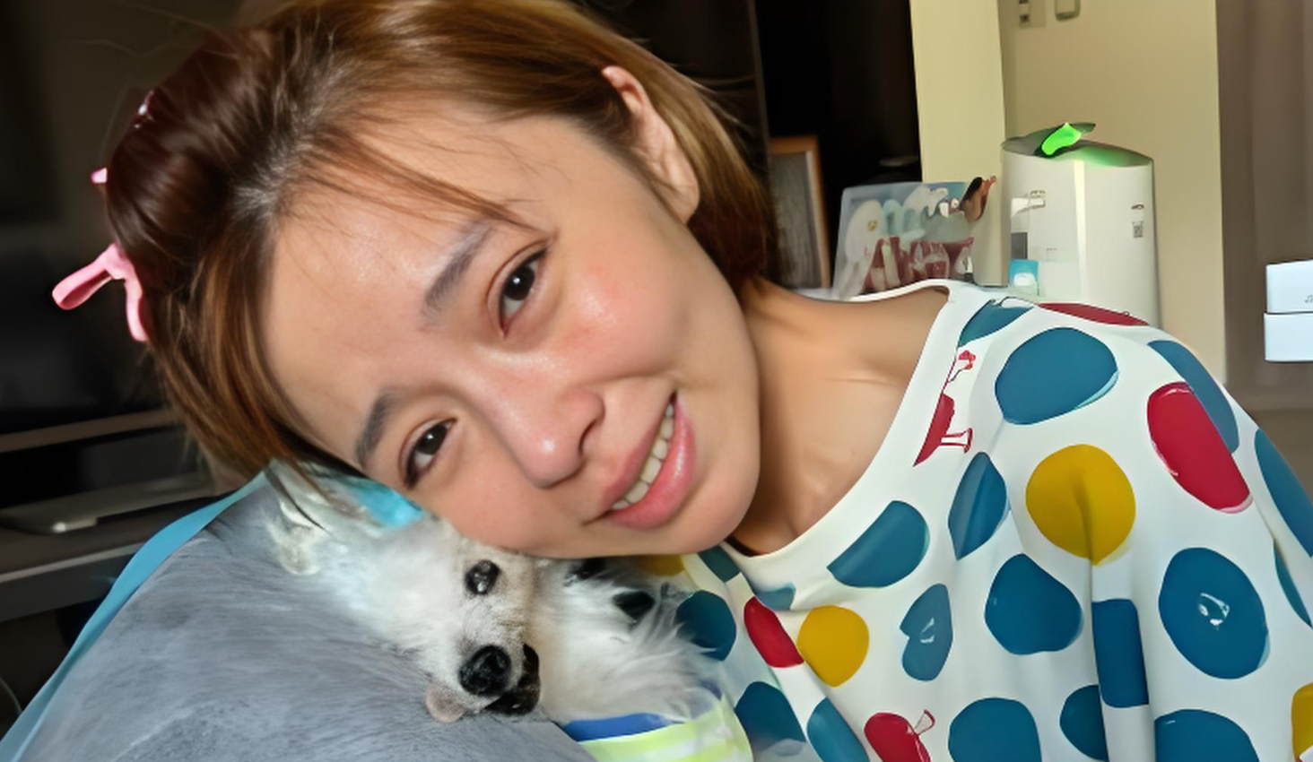 王瞳发文痛别爱犬哈嚕，十二年陪伴落笔万般不舍