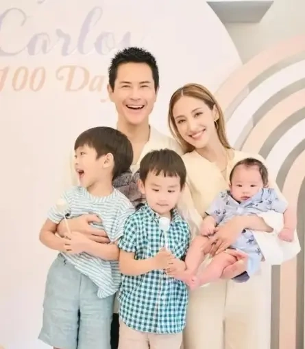 前港姐与视帝老公出席好友生日会大秀恩爱，早前突被传离婚
