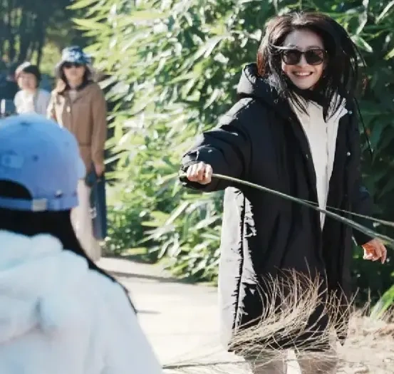 陶昕然春节回湖南娘家