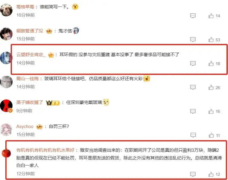 黄杨钿甜在成人礼中晒出一款华丽的绿宝石耳环