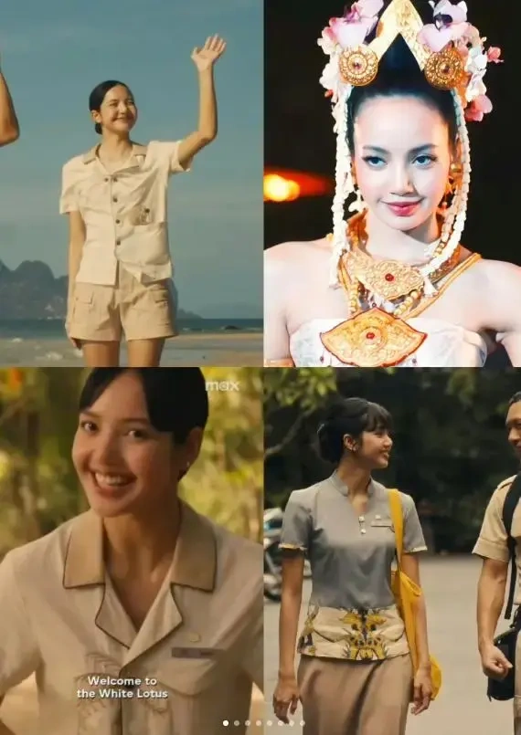 刘亦菲惊艳全场，Lisa 造型气质引争议