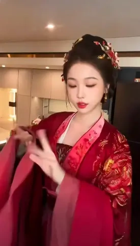 金簪红衣一舞倾城！