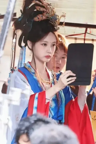 李一桐新剧神女造型路透曝光！