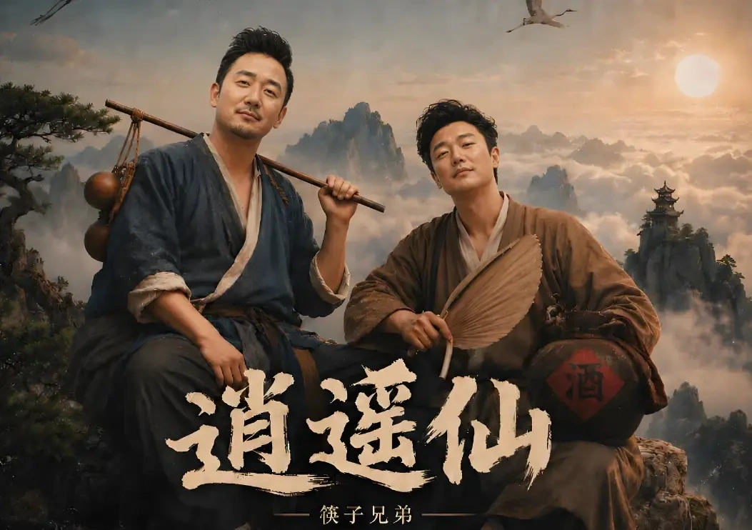 筷子兄弟6月15日发布国风新歌《逍遥仙》，全AI制作MV引发全网热议！